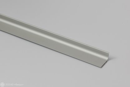 Профиль 901014 для фасадов без ручек (49,3х23 мм),серебро, 5 м.