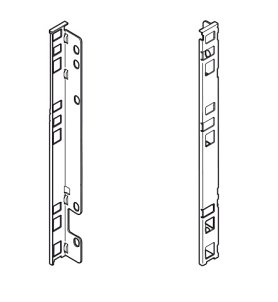 LEGRABOX держатель задней стенки из ДСП, высота 253 мм, комплект, терра-черный