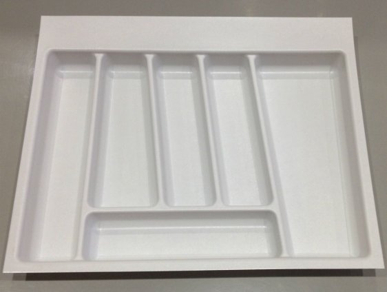 Лоток для столовых приборов Trend II, в ящик 600/450, белый матовый
