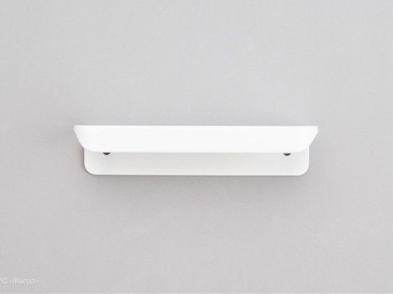 WMN450 торцевая мебельная ручка 100 мм белый матовый