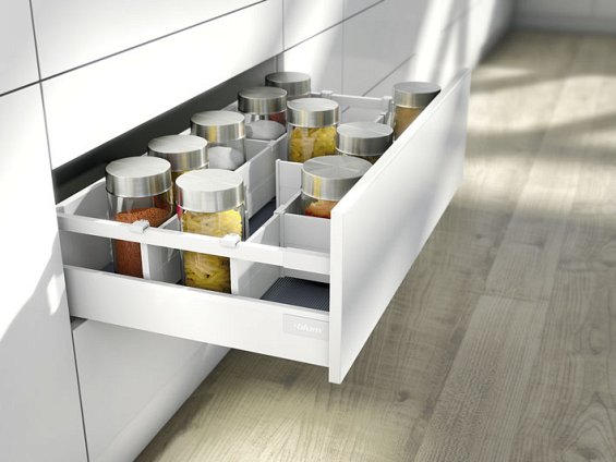 Ящик TANDEMBOX antaro (160х500, до 50 кг), под саморезы, бел.